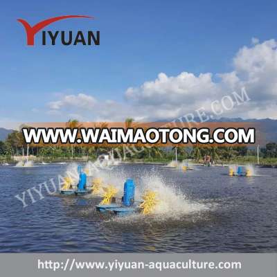 aquaculture paddlewheel aerator for prawn pond